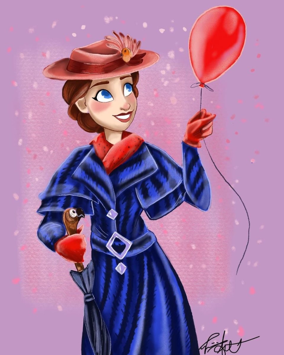 Мэри Поппинс иллюстрации