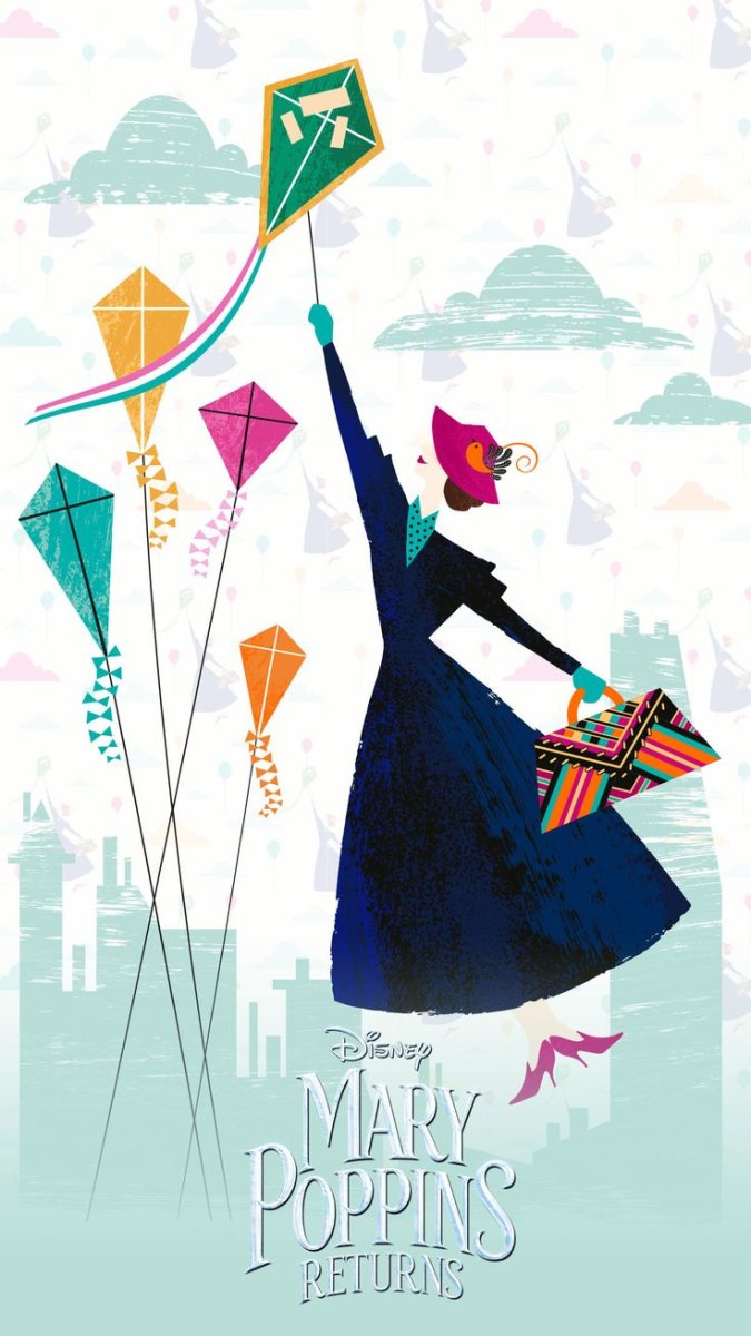 Мэри Поппинс мультфильм Дисней