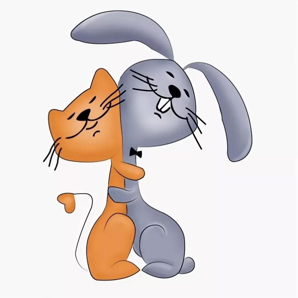 Лисичка и зайчик