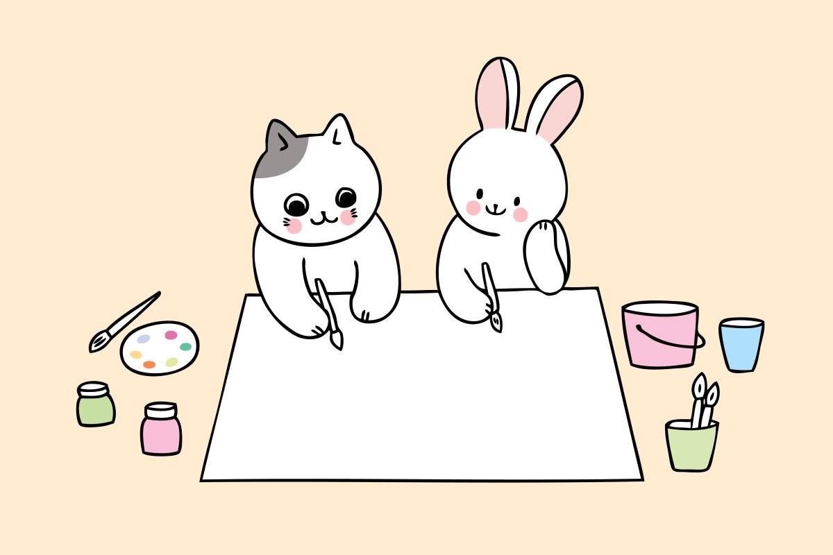 Влюбленные зайцы