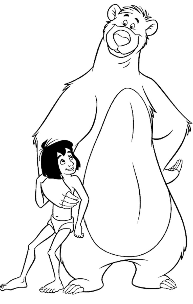 Маугли Багира балу Каа