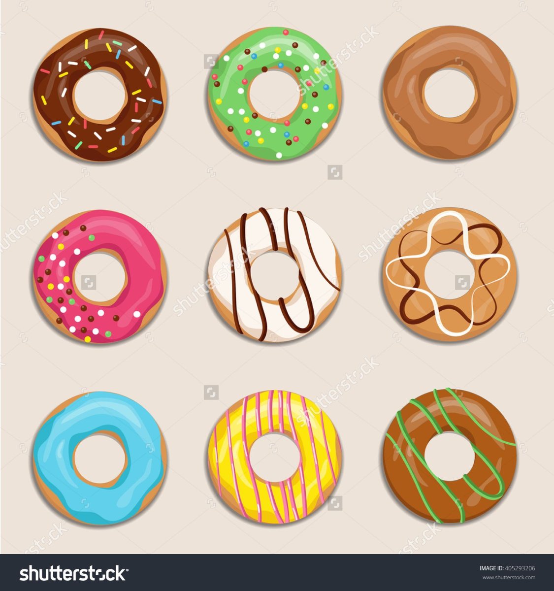 Деревянный значок пончик