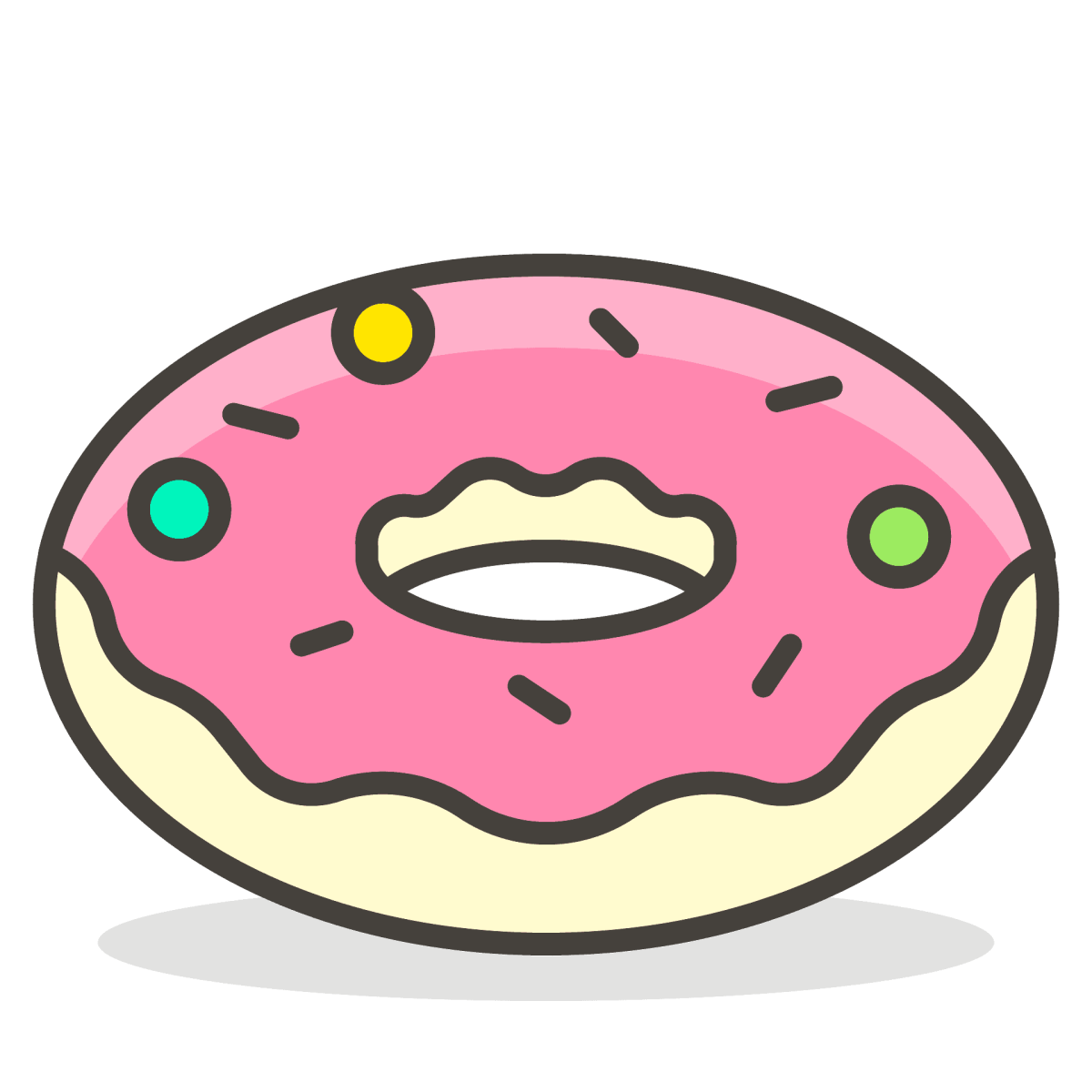 Эмодзи пончик