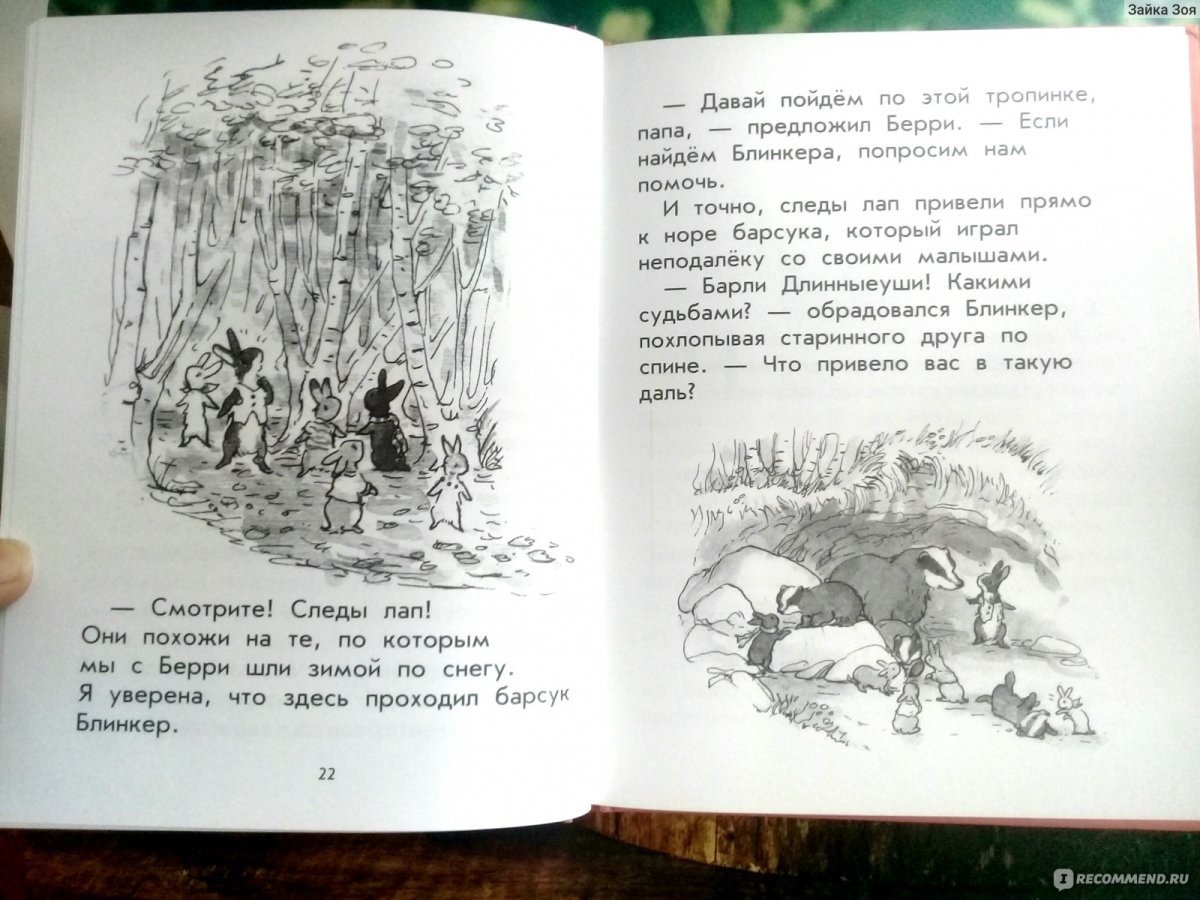 Мама заяц и Зайчонок милые