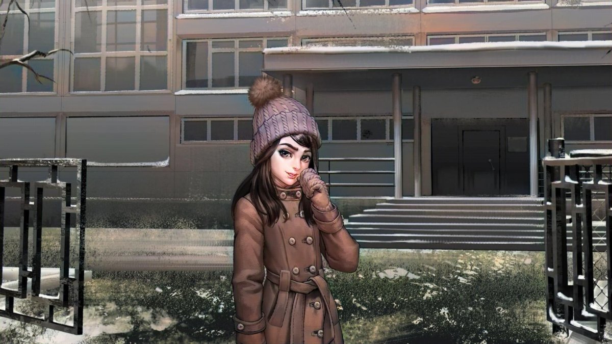 Зайчик новелла Антон в маске