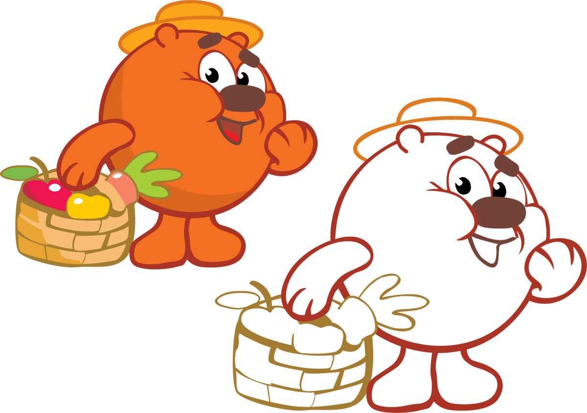 Смешарики медведь Копатыч