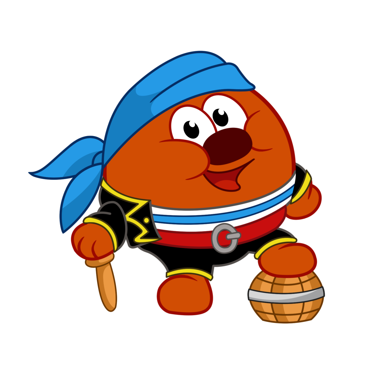 Разукрашки Смешарики Копатыч