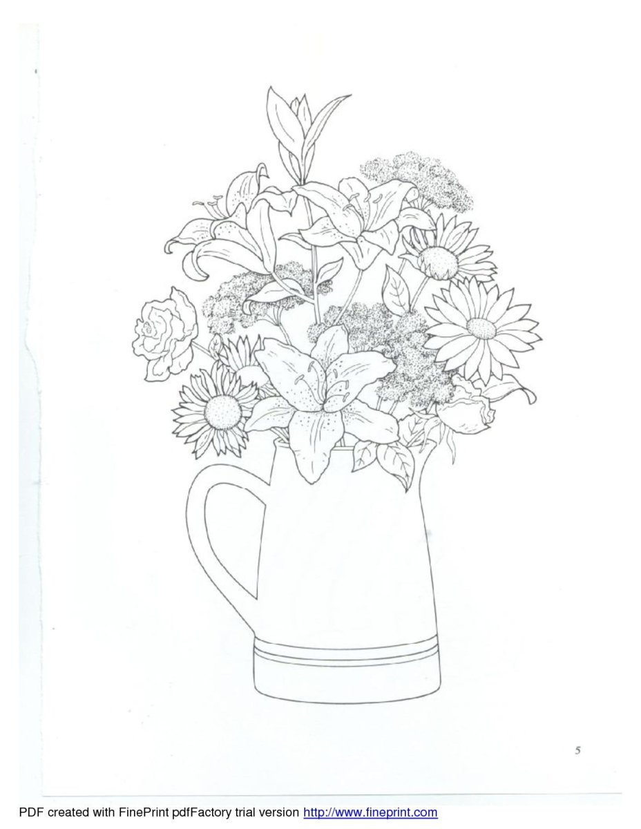 Лаванда раскраска для детей