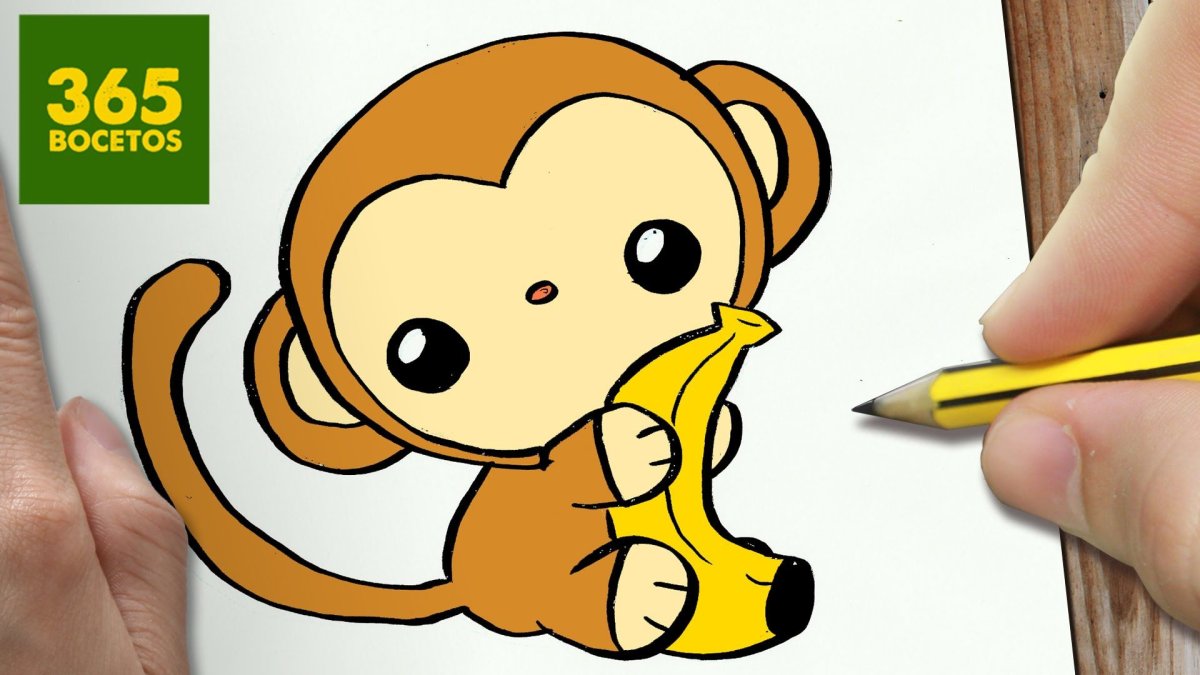 Обезьяна эскиз