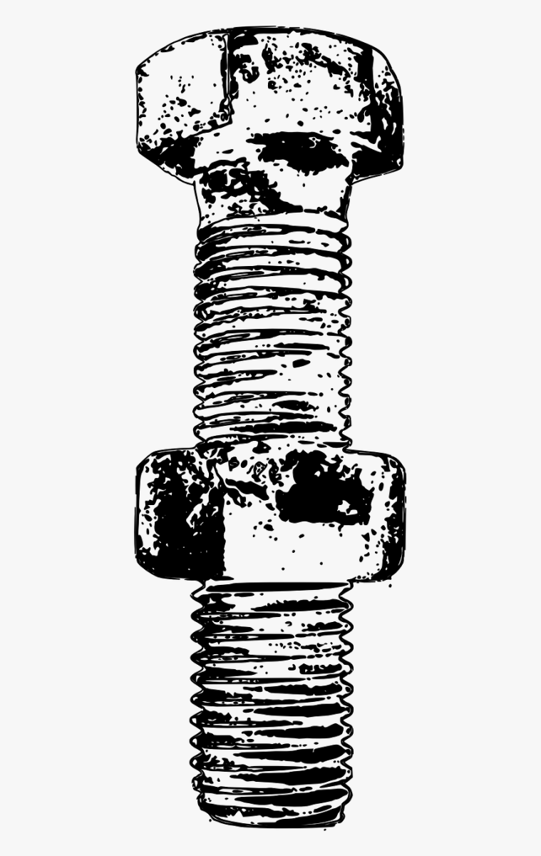 Болтик с гайкой