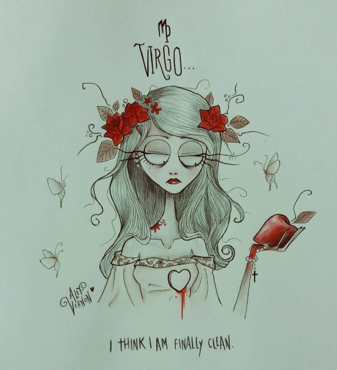 Алеф Вернон рисунки