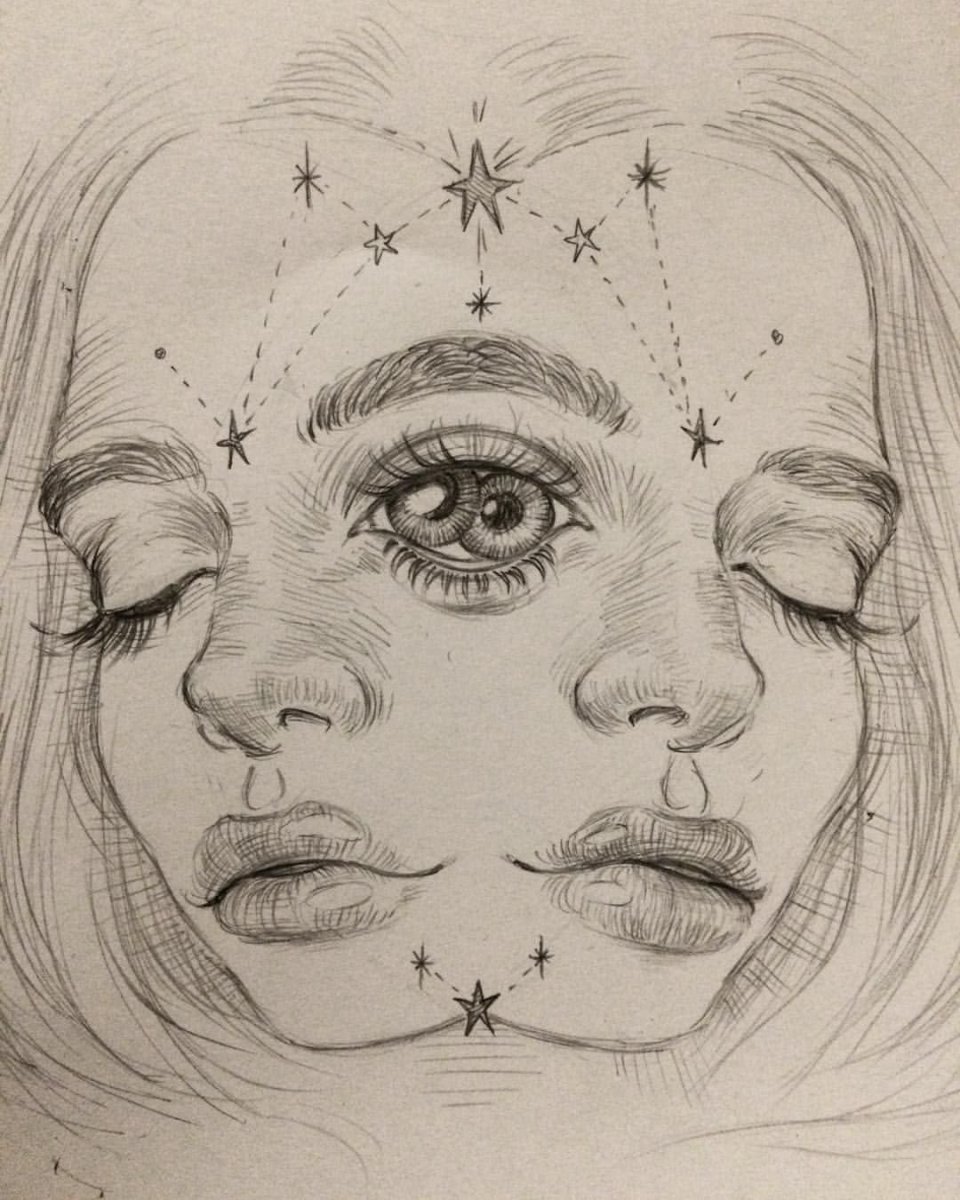 Необычные рисунки карандашом