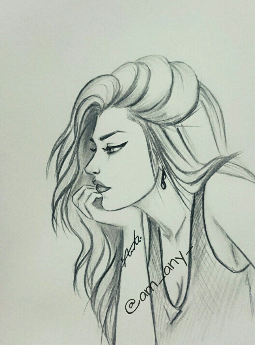 Рисунки карандашом для срисовки