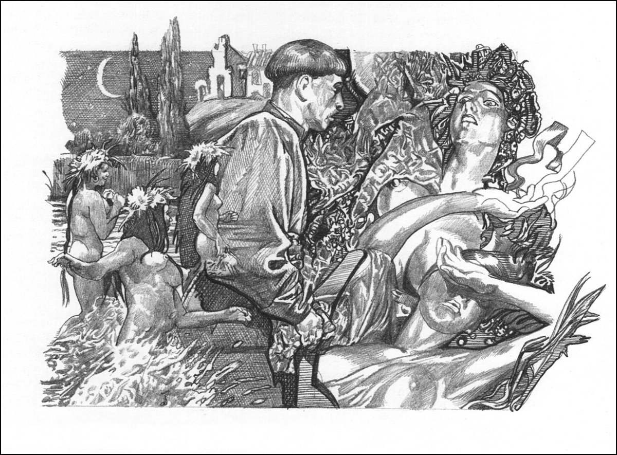 Генрих семирадский «ночь на Ивана Купалу»