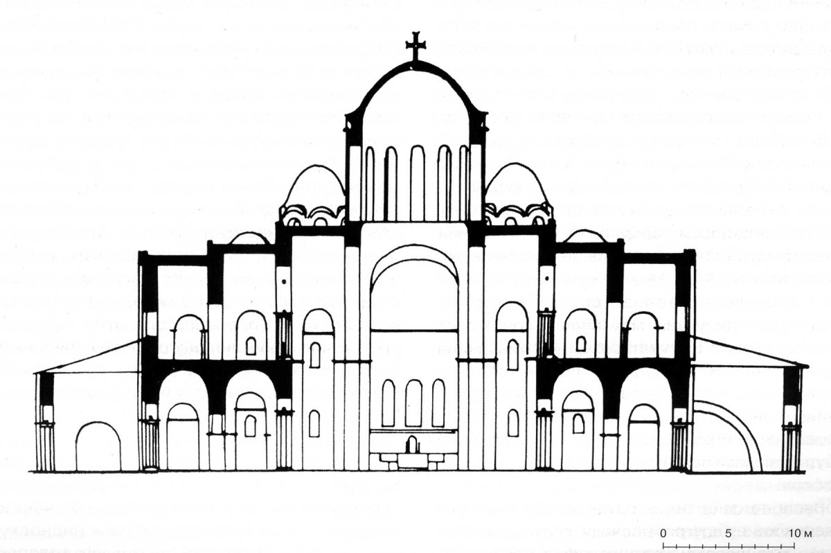 Софийский собор в Полоцке 11 век