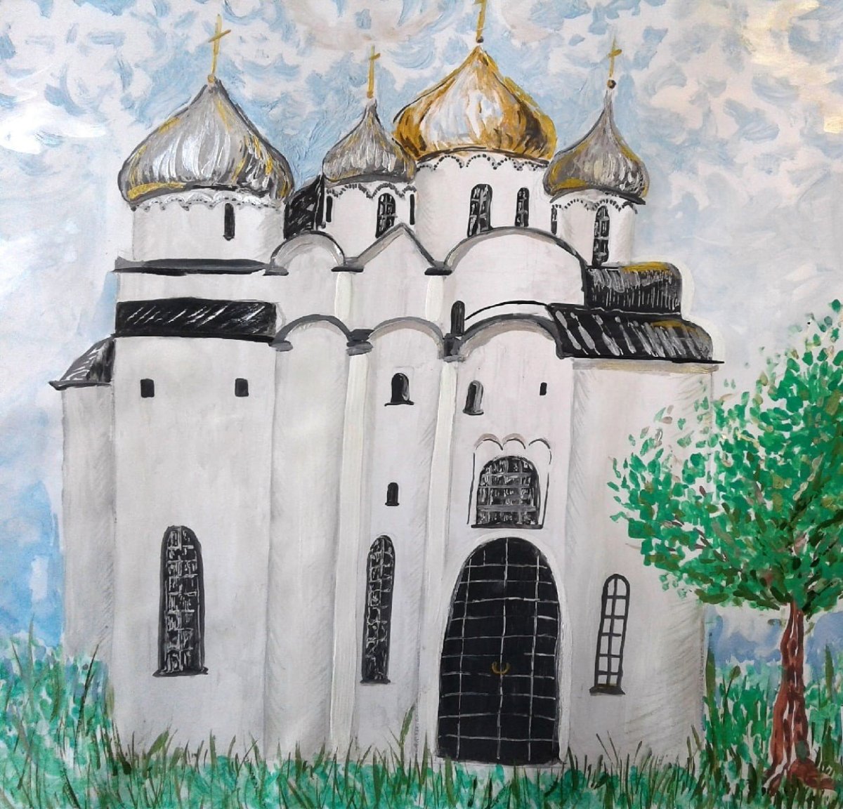 София Новгородская храм реконструкция