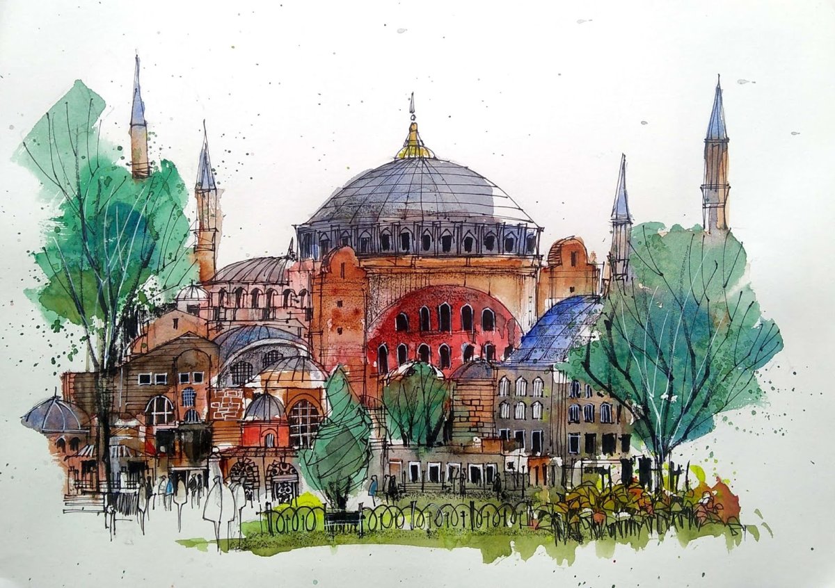 Храм Александра Невского в Софии Болгария вектор