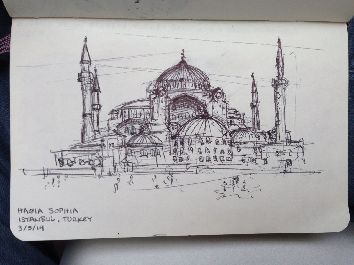 Киевский собор Святой Софии чертеж