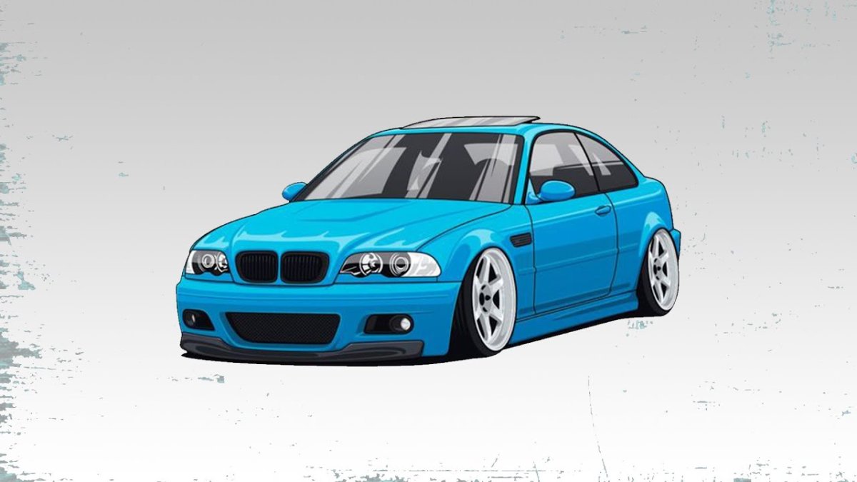 BMW e46 вектор