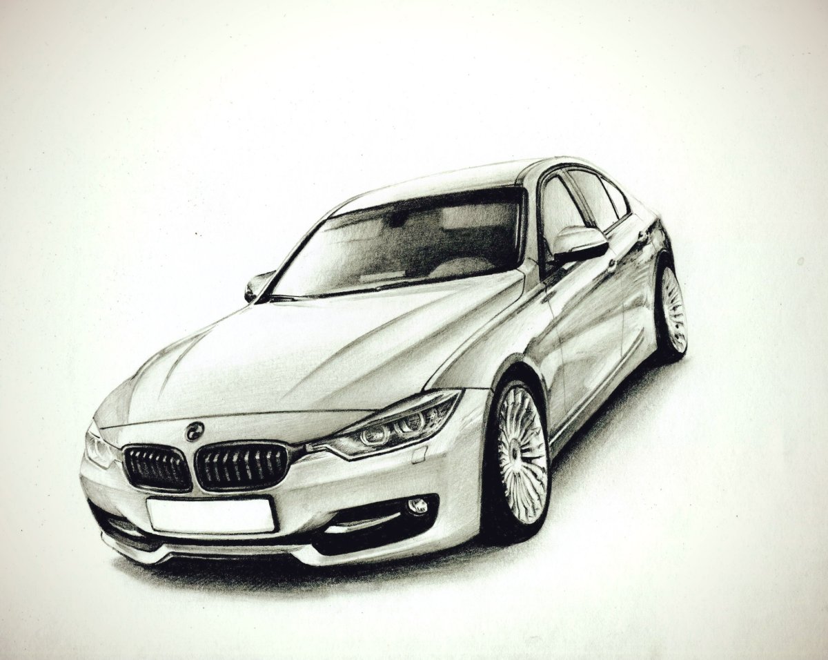 BMW f30 drawing