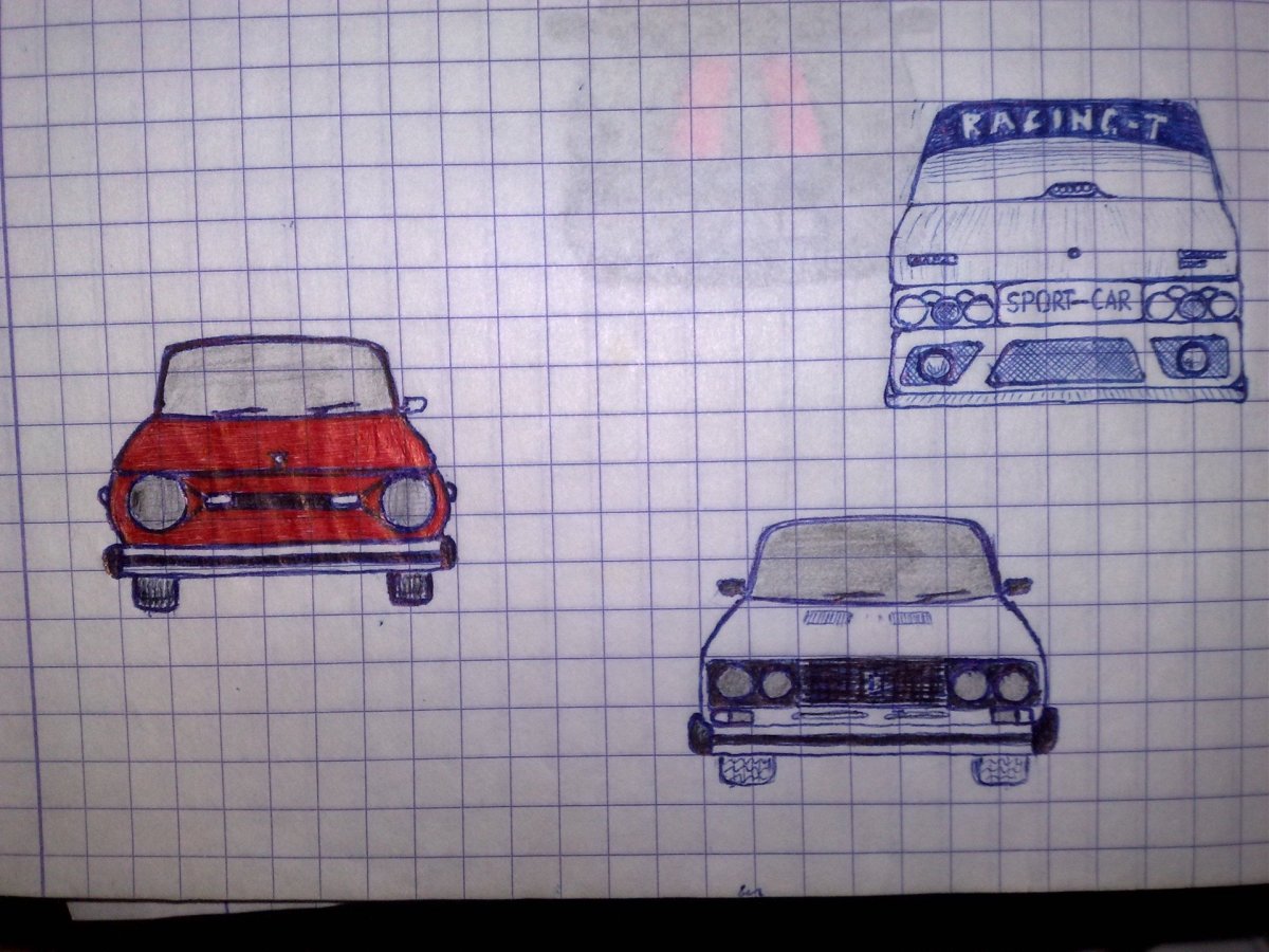 Лёгкие рисунки фломастнроми