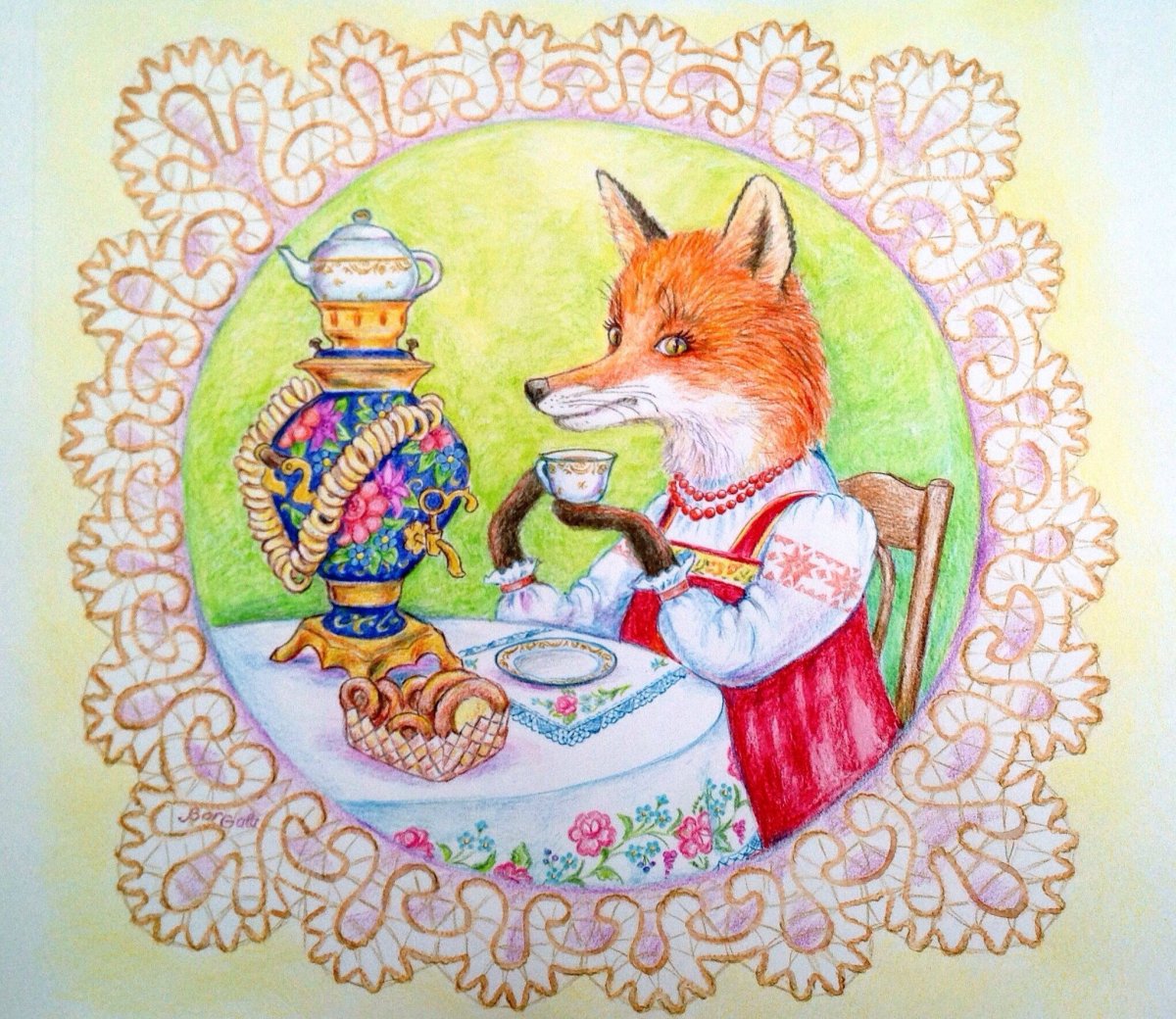 Иллюстрации к сказкам народов