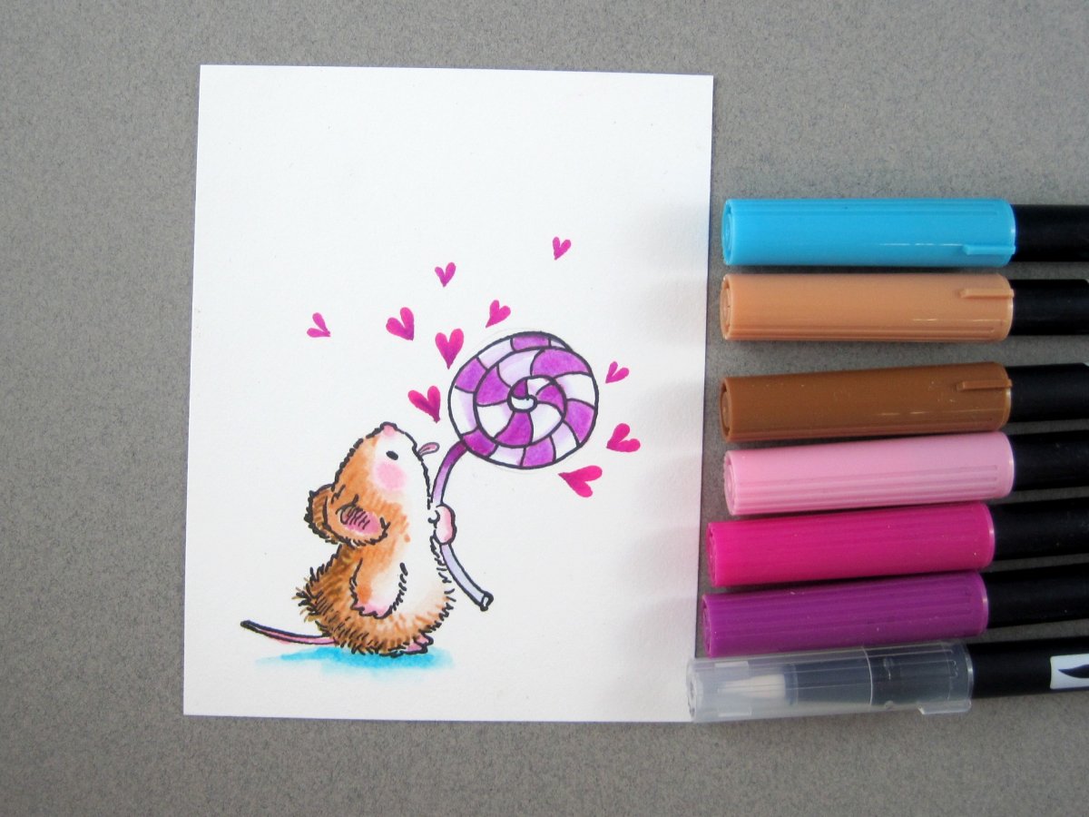 Рисунки фломастерами