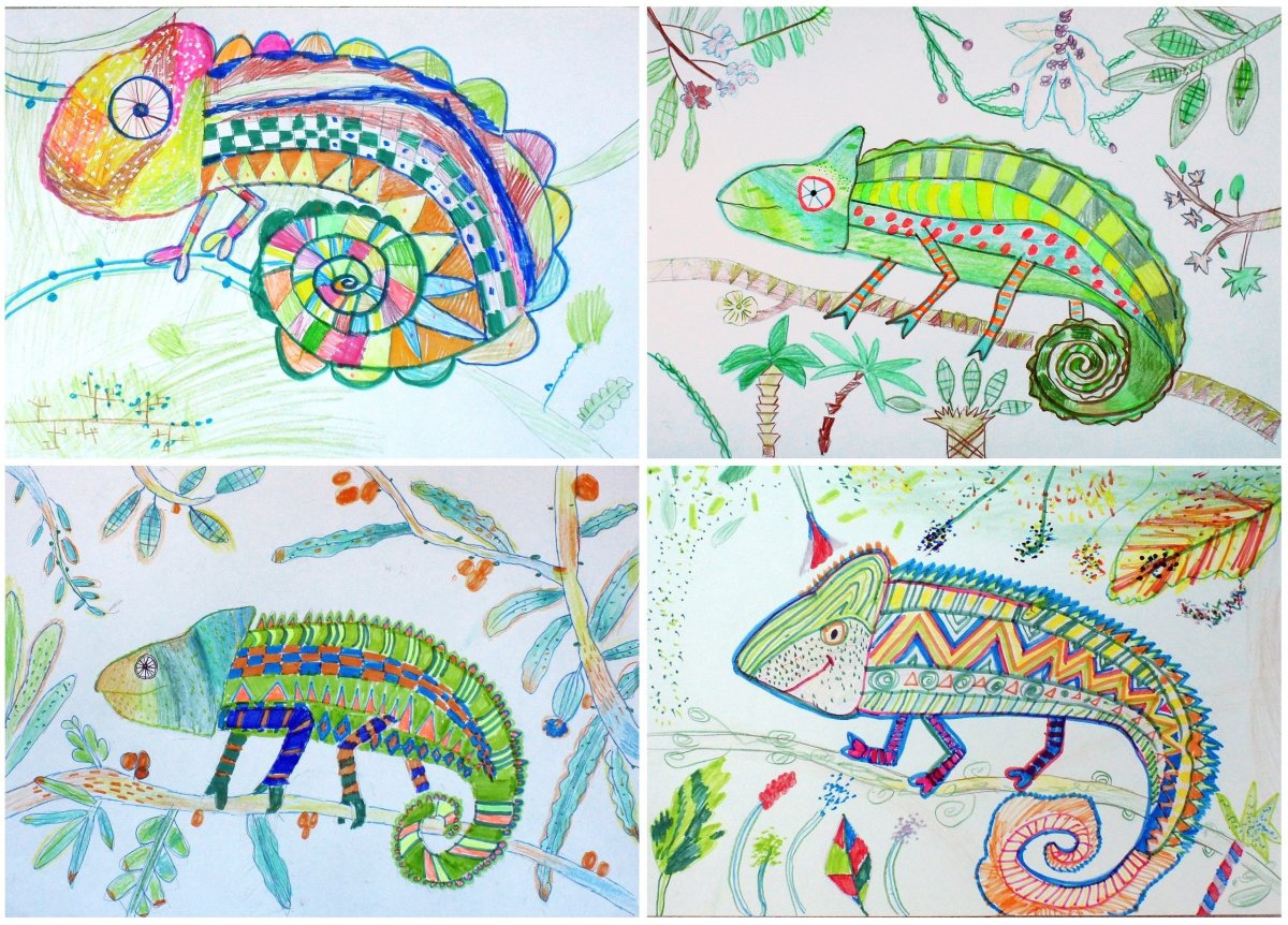 Рисунок фломастерами для детей