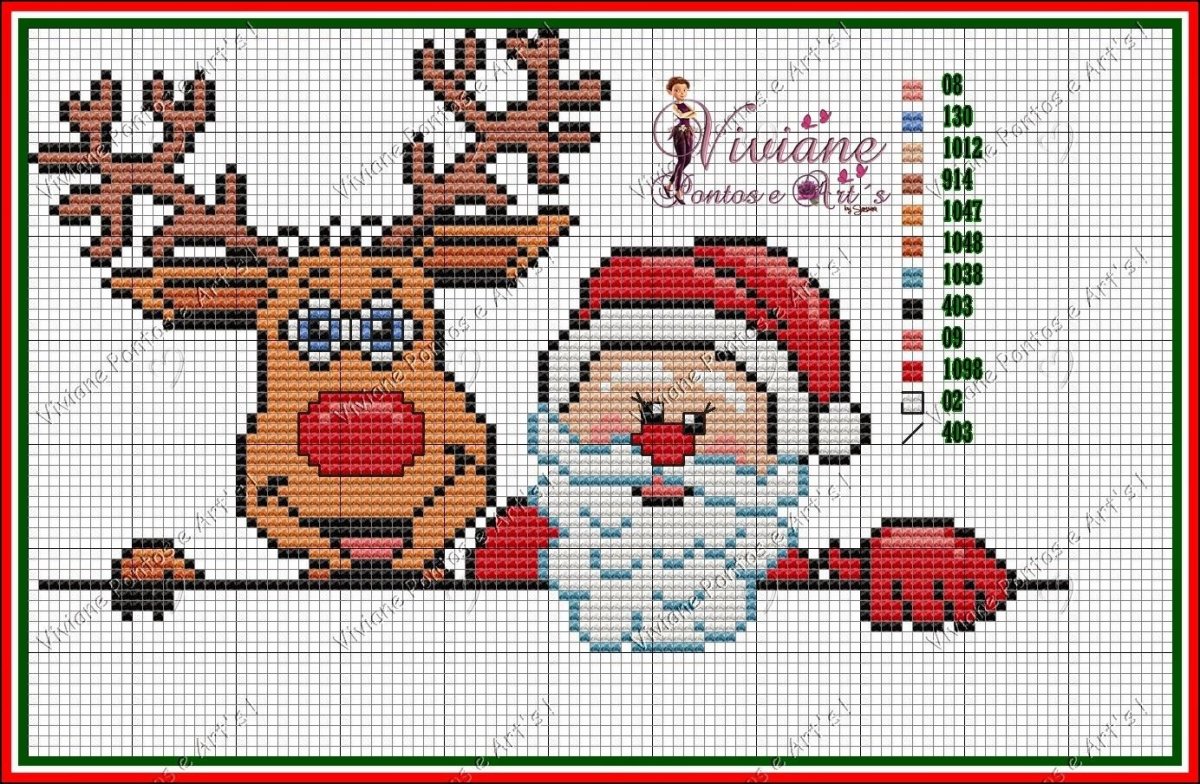 Вышивка крестом Рождество схемы