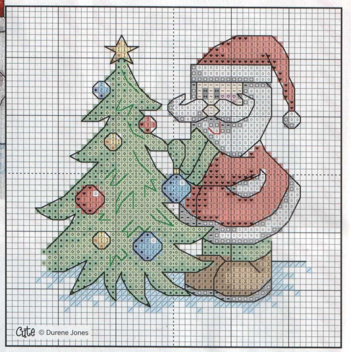 Новогодние открытки с вышивкой