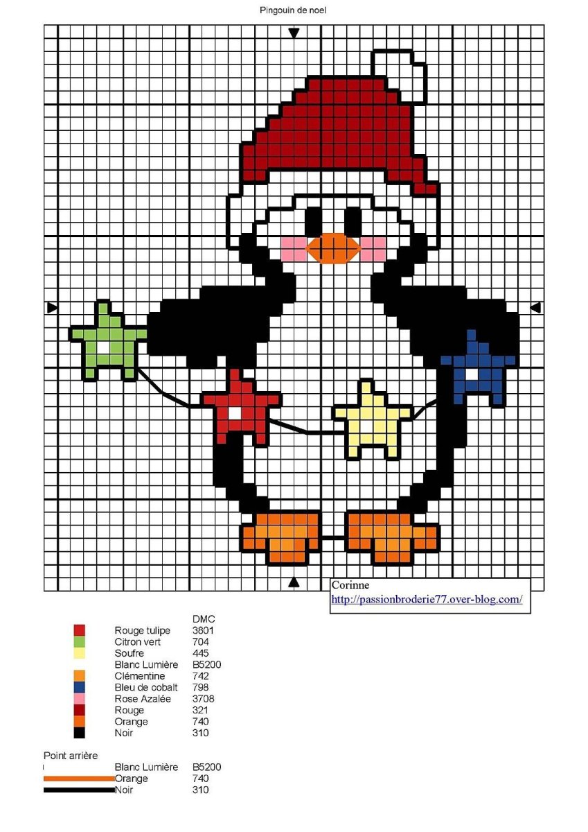 Не сложные новогодние схемы