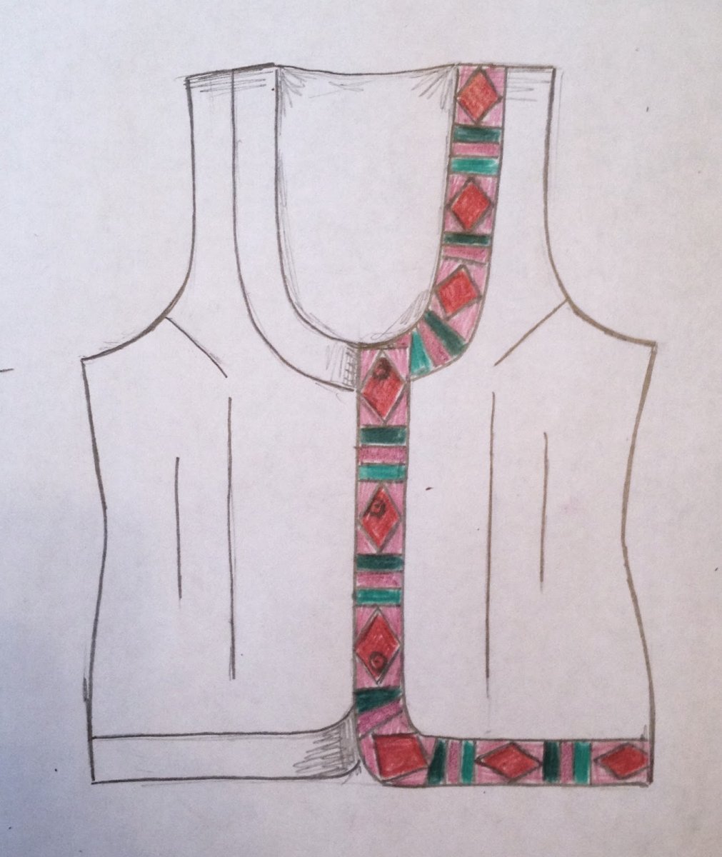 Моделирование жилета