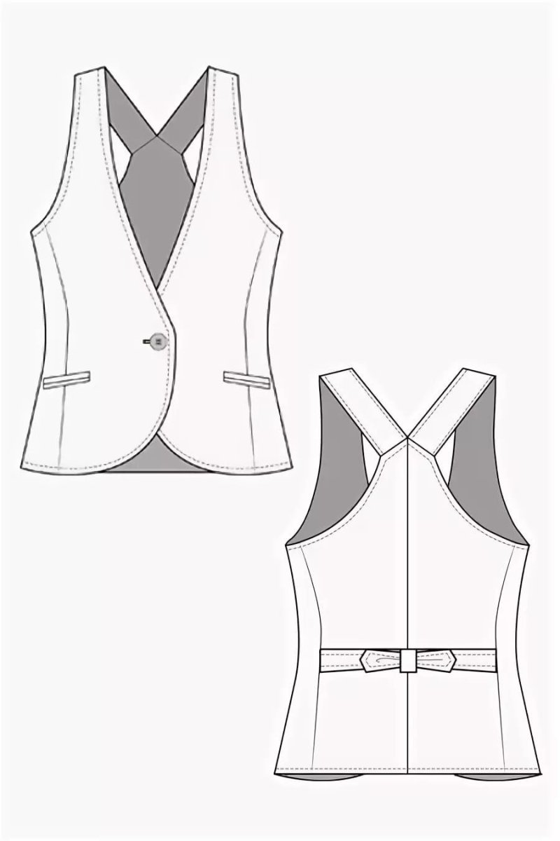 Жилетка раскраска для детей