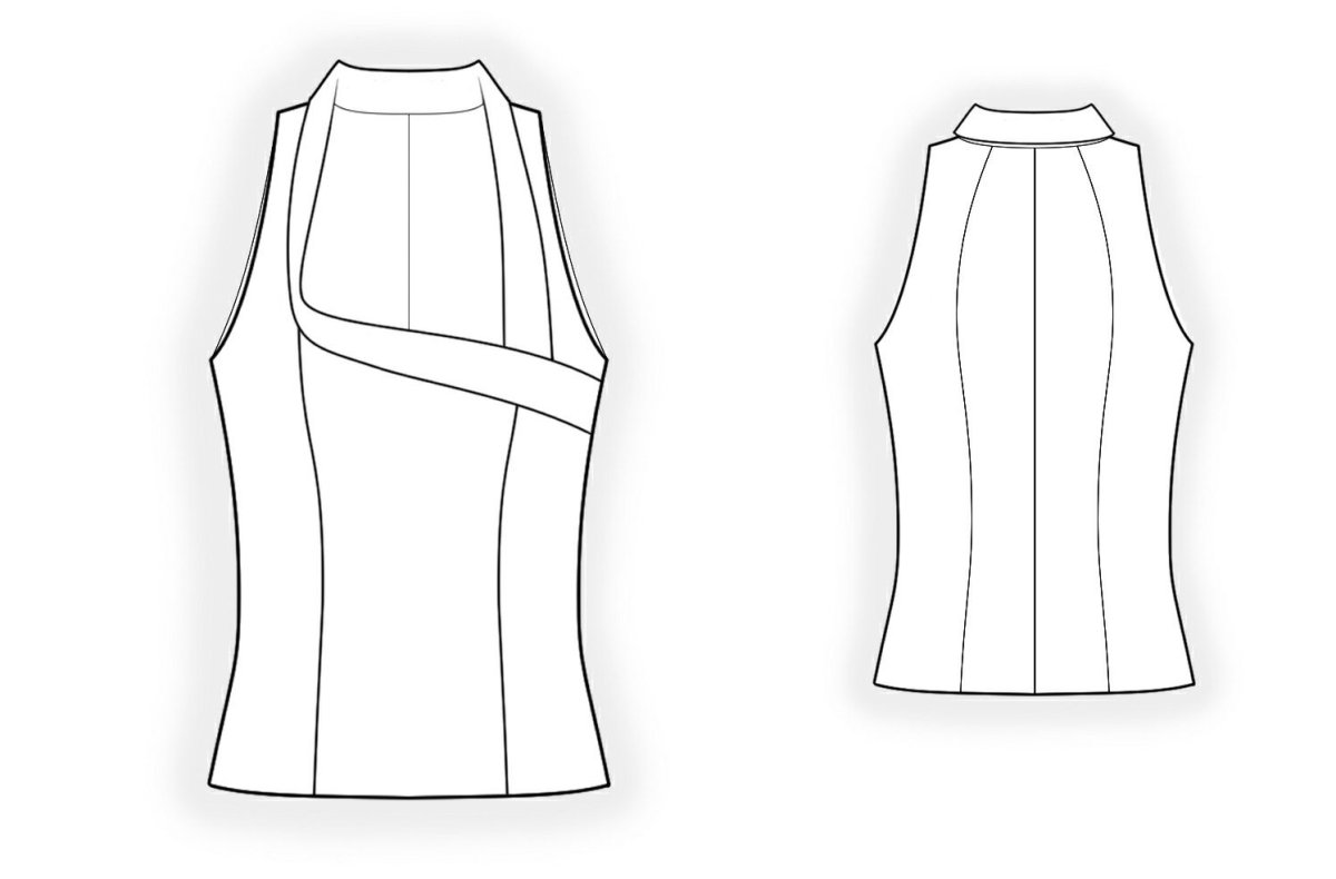 Жилетка раскраска для детей