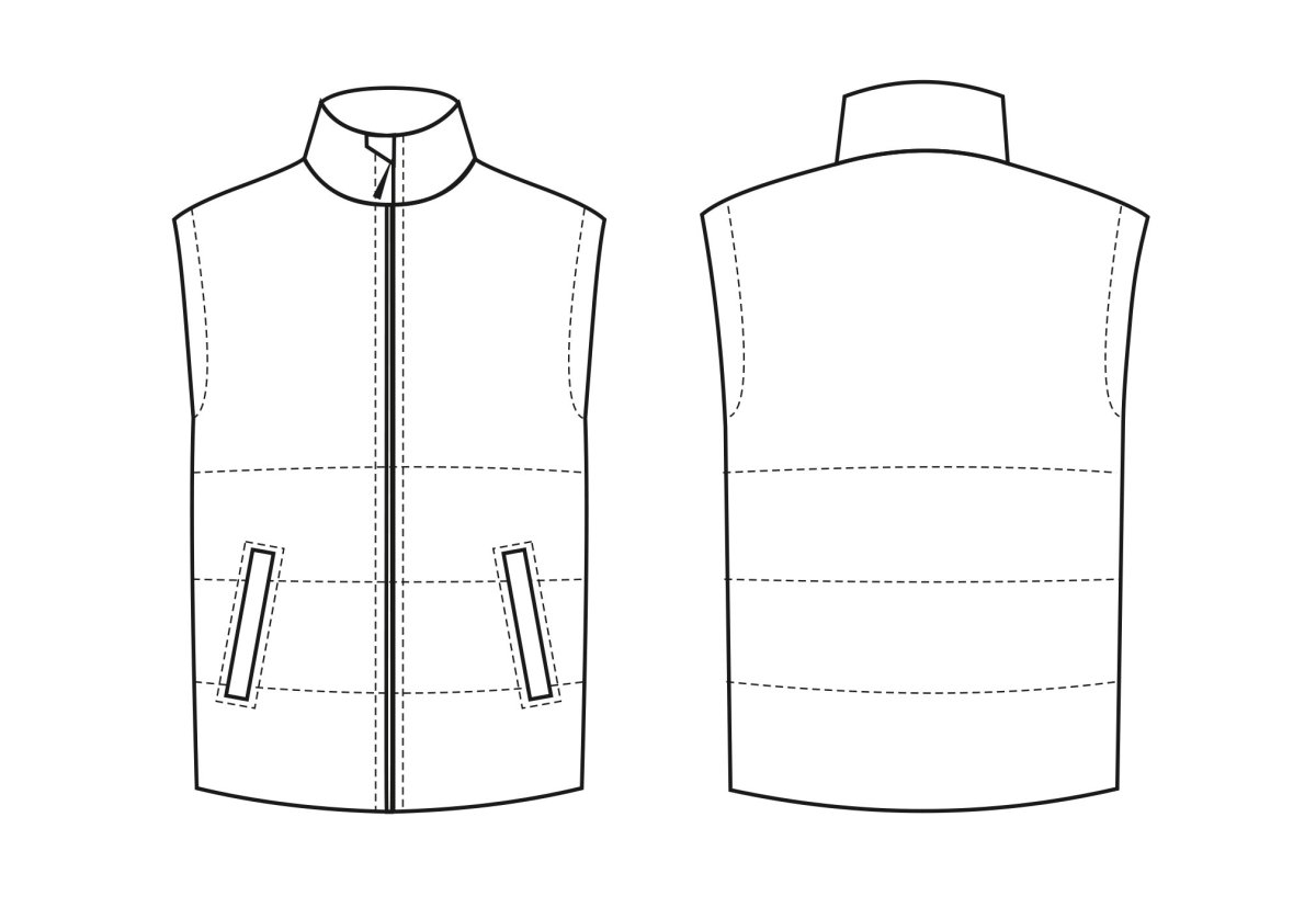 Крой блузки с запахом