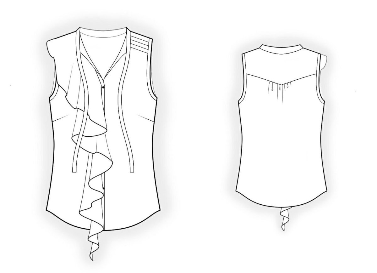 Жилет лоскутное шитье