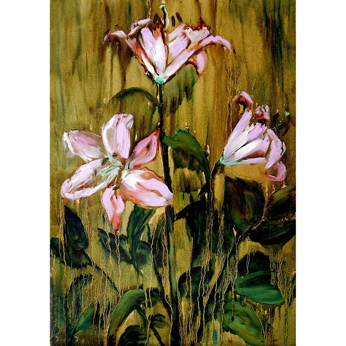 Карл Ларсон картины лилии