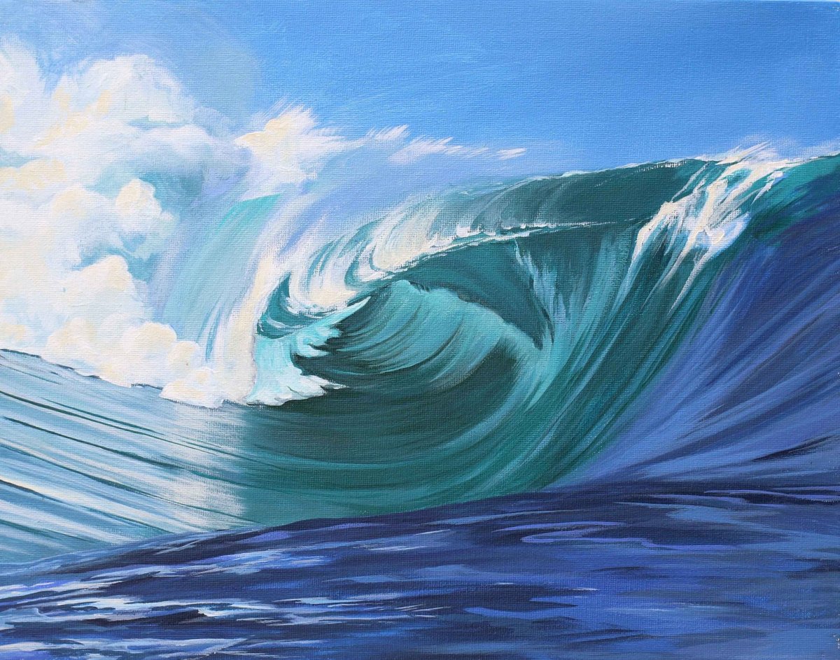 Волны иллюстрация