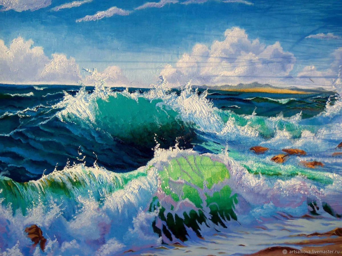 Море в живописи современных художников