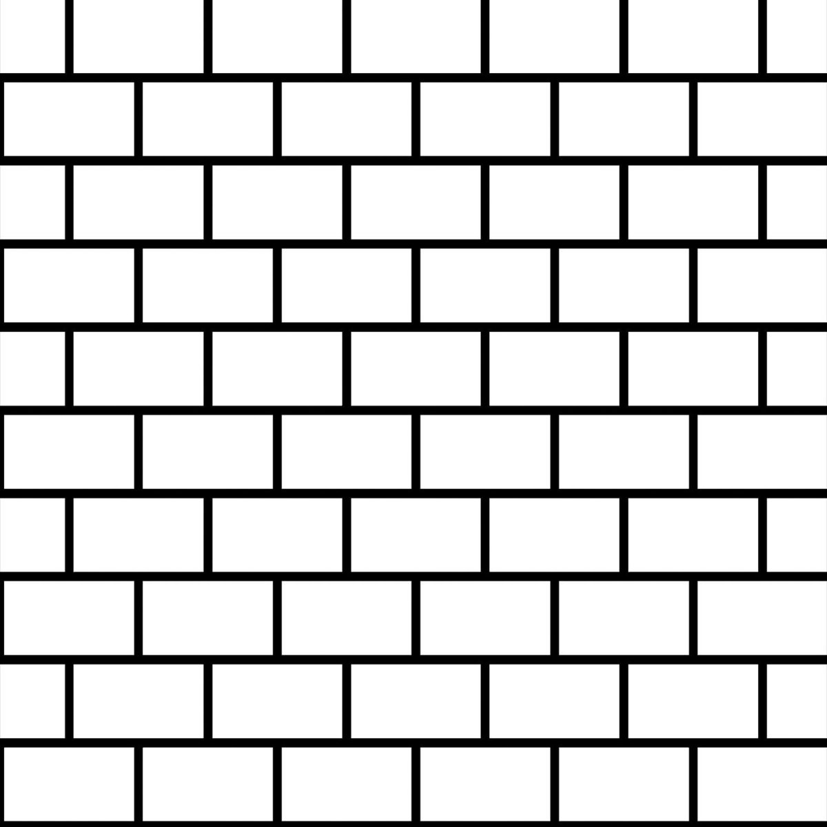 Кирпичная кладка черно белая