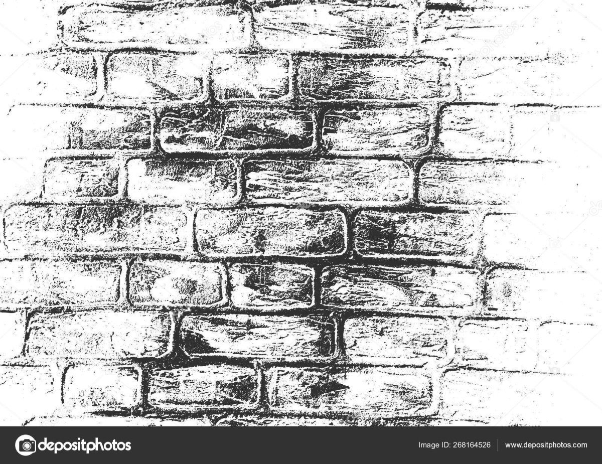 Кирпичная стена Графика
