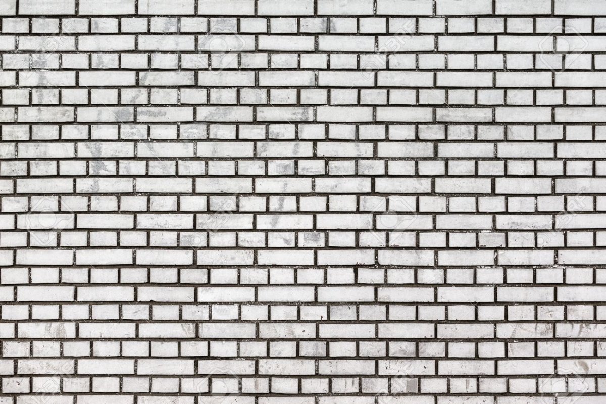 Кирпичная кладка стена белый белый