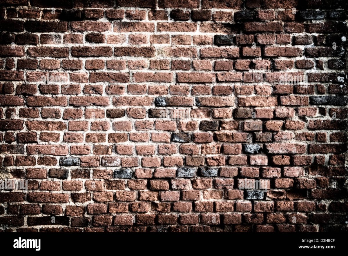 Стена кирпич гранж