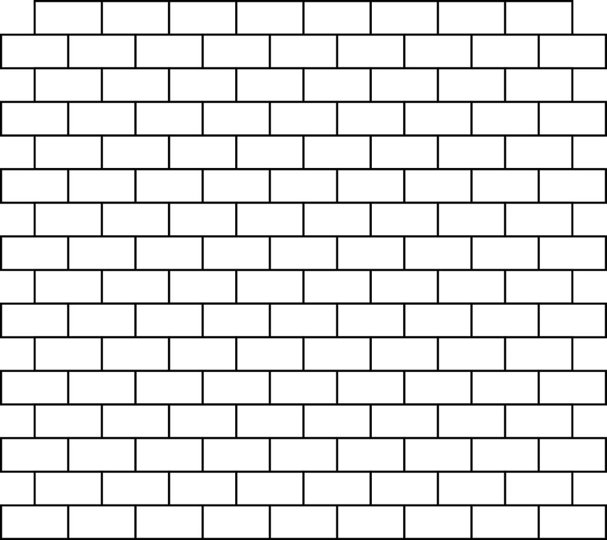 Кирпичная кладка для макета