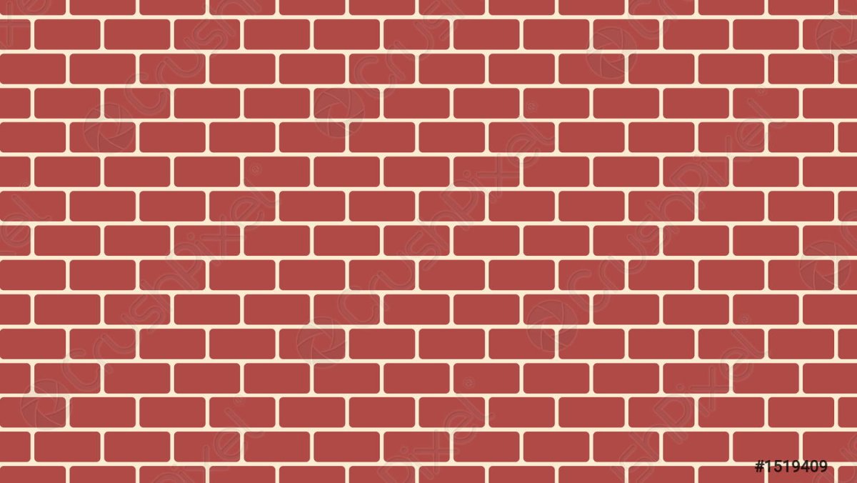 Защитная стена 2d мульт кирпичи