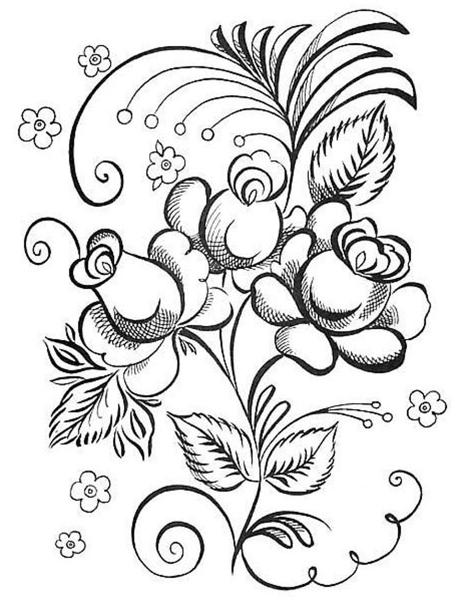 Матрешка трафарет