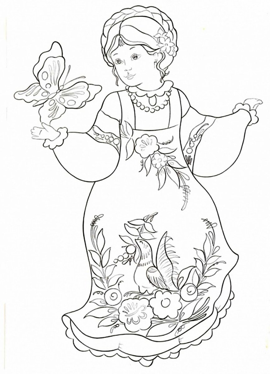 Хохломская роспись