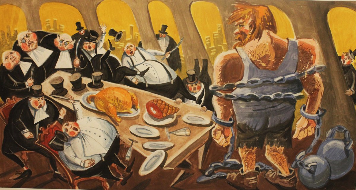 Иллюстрация три толстяка наследник Тутти