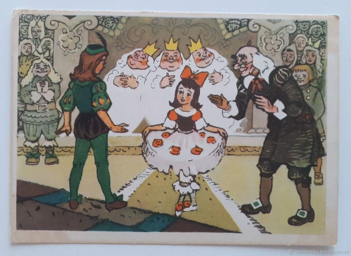 Иллюстрация три толстяка кукла наследника Тутти