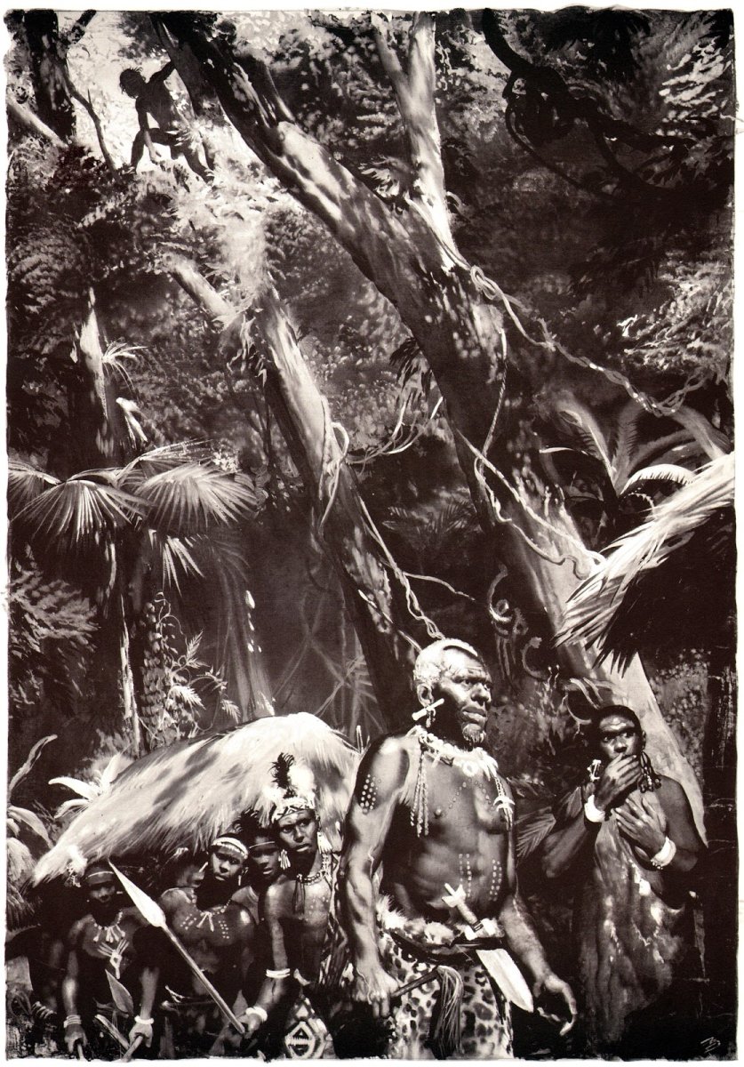 Зденек Буриан иллюстрации